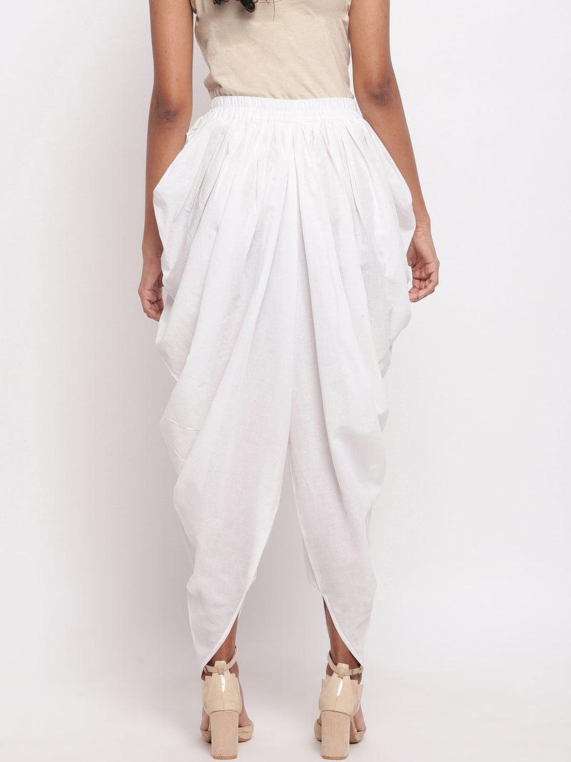 Off White Solid Full Length Casual Women Regular Fit Salwar - Selling Fast  at Pantaloons.com